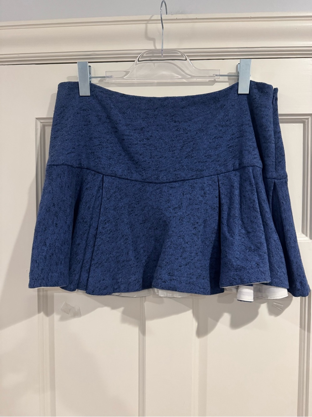 10 Crosby Derek Lam Indigo Blue Circle Skirt